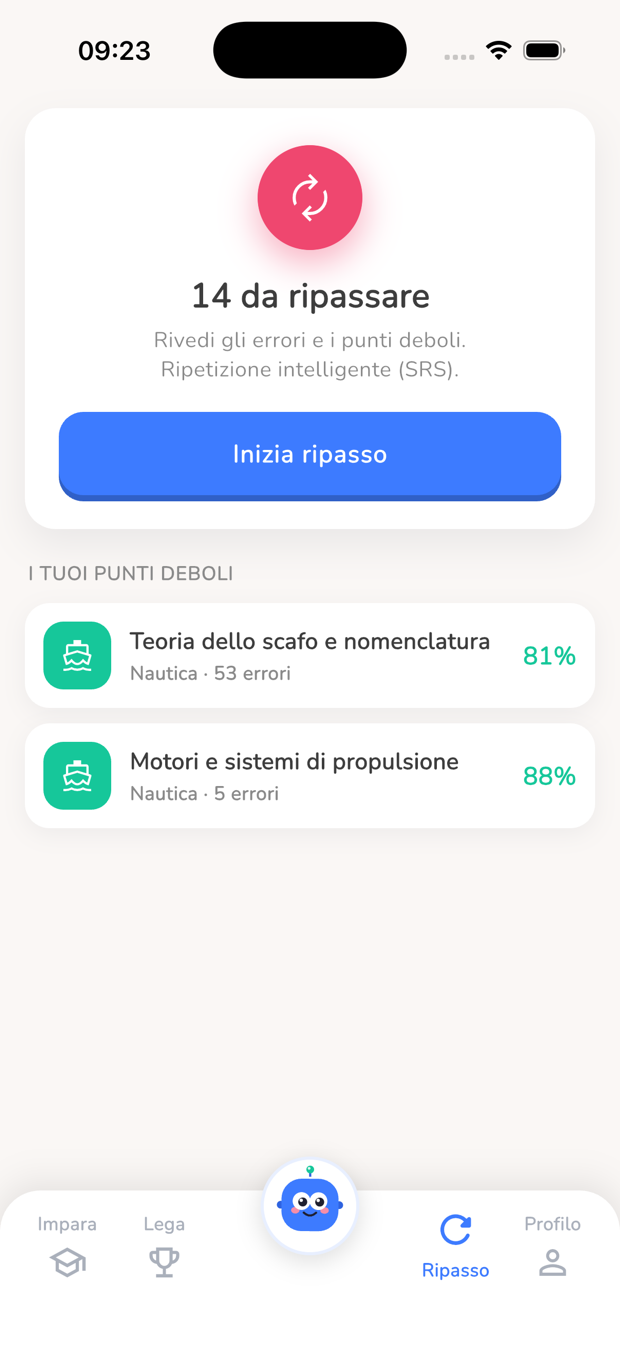 Licsly — 🔁 Ripasso intelligente